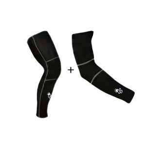  GS Thermal Winter Cycling Leg & Arm Warmers 118: Sports 