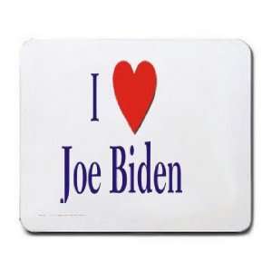  I love/Heart Joe Biden Mousepad: Office Products