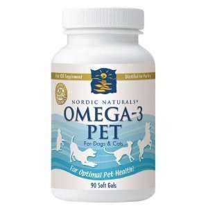  Nordic Naturals Omega 3 Pet for Dogs and Cats   90 