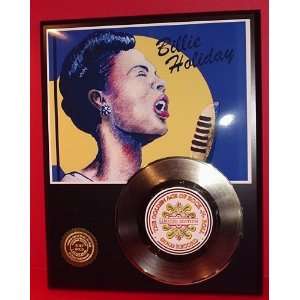 Gold Record Outlet Billie Holiday 24kt Gold Record Display LTD  