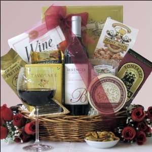   Founders Estates Cabernet Sauvignon Gourmet Wine & Snacks Gift Basket