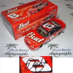   . Autographed/Hand Signed Budweiser #8 (2002 Action) 1/24 Diecast Car