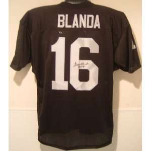  Geroge Blanda Autographed/Hand Signed Oakland Raiders 