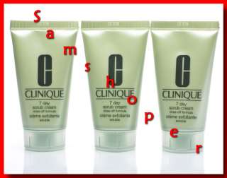 Clinique 7 day Scrub Cream rinse off formula 30MLX3  