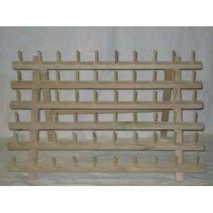    112 Spool Embroidery Machine Wooden Thread Rack: Kitchen & Dining