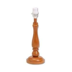  CoCalo Pecan Wood Spindle Lamp Base
