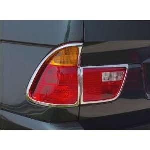    Putco Chrome Tail Lamp Covers, for the 2002 BMW X5: Automotive