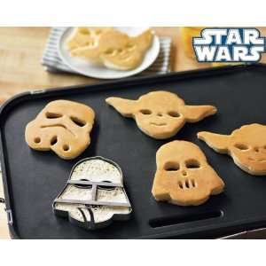  Star Wars Pancake Molds, Set of 3 Heroes and Villains 