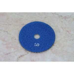    TEMO Grit 50 4 inch WET Diamond polishing pad: Home Improvement