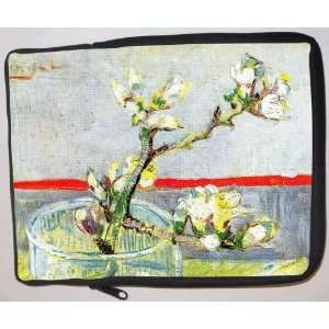  Van Gogh Art Almond Blossom Branch Laptop Sleeve   Note Book 