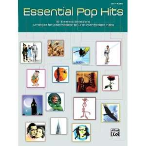  Essential Pop Hits Book Piano Arr. Sharon Aaronson, Melody 
