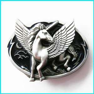  Popular Pegasus Horse With Wing Belt Buckle WT 099 