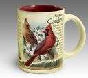 American Expediton CM15 128 Northern Cardinal Stoneware Coffee Mug