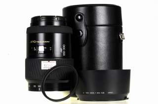 Minolta Sony AF 100 300mm F/4.5 5.6 APO Lens *MINT *  