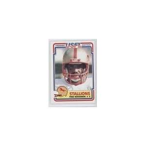  1984 Topps USFL #11   Fred Bohannon