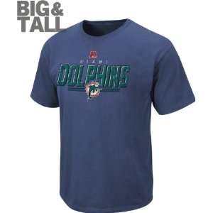  Miami Dolphins Big & Tall Vintage Roster Pigment Dye T 