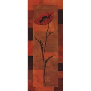  Goa Poppy Panel II   petite   Poster by Paul Brent (4x10 