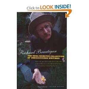   of Undiscovered Writings [Paperback] Richard Brautigan Books
