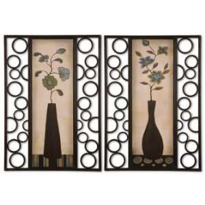  URBAN GROVE I, II   S/2 Abstract Art 50839 By Uttermost 