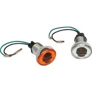   Lights   Flat Oval Mini/Clear Lens Single Filament 25 8281: Automotive