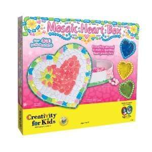  Creativity for Kids Mosaic Heart Box: Home & Kitchen