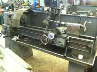 CLAUSING No. 6913 Variable Speed Lathe 14 x 48 with dro  