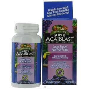  Garden Greens Super Acai Blast    1000 mg   60 Capsules 