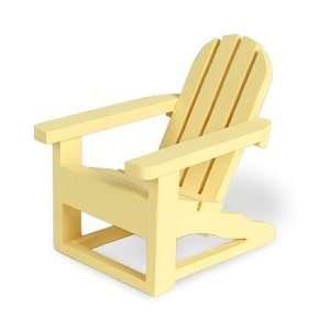  Accents de Ville Yellow Deck Chair Napkin Ring: Home 