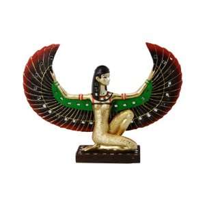   Open Winged Goddess Isis Statue, 10 inches wide