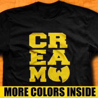 Wu Tang Clan CREAM T Shirt RZA GZA ODB Method Man Tee  