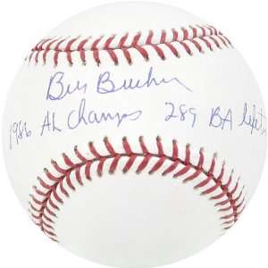  Bill Buckner Autographed Baseball  Details: 86 AL Champs 