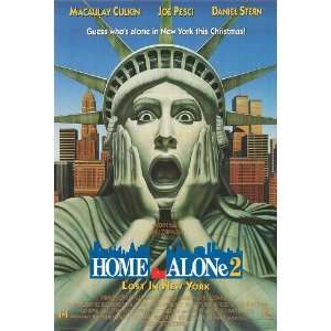 Home Alone 2 Ver B Double Sided Original Movie Poster 27x40  