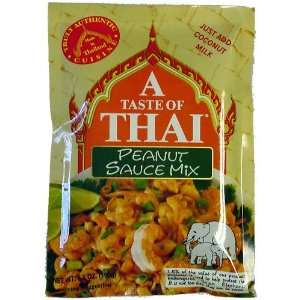 Taste of Thai Peanut Sauce Mix, 3.5 oz  Grocery 