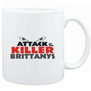Mug White  ATTACK OF THE KILLER Brittanys  Dogs:  Sports 