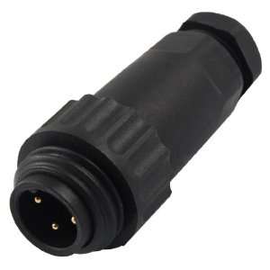   16A 22mm Male Thread 3+PE Aviation Connector Coupler Plug Electronics