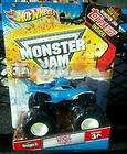 2012 Hot Wheels Monster Jam 1/64 Shark Wreak Topps Card