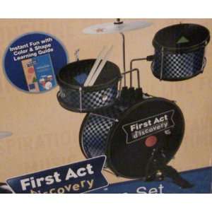  First Act Discovery Drum Set Learning System: Toys & Games