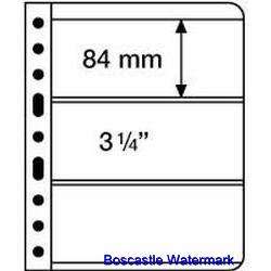 LIGHTHOUSE VARIO SHEETS 3C 3 STRIP PKT/5 CLEAR 1 SIDED  