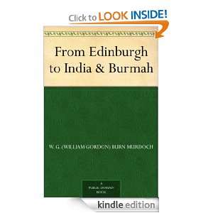   Burmah W. G. (William Gordon) Burn Murdoch  Kindle Store