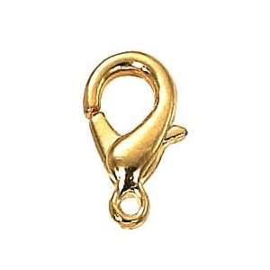    5 TOP QUALITY GOLDPLATED 7MM LOBSTER CLAW CLASPS!: Home & Kitchen