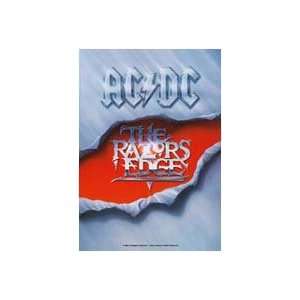  AC/DC   Razors Edge Textile Poster: Home & Kitchen