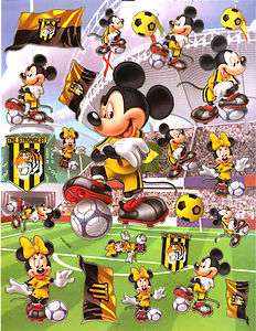 Mickey Mouse Sticker Soccer World Cup Football PM499  