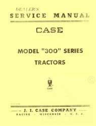 Case 300 301 310 311 312 Tractor Service Shop Manual  