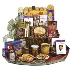 Designer Gourmet Food Gift Basket:  Grocery & Gourmet Food