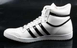 Adidas Schuhe Top Ten G04818 Weiss Schwarz Lack  