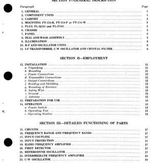 BC348 BC 224 BC 348 RADIO RECEIVER SET SERVICE MANUALS  