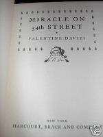 1947 Miracle on 34th Street by Valentine Davies Klines  
