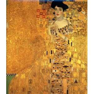  Portrait Of Adele Bloch Bauer I Gustave Klimt. 16.00 inches by 21 