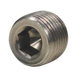  Industrial Grade 4WPL8 Hex Socket Plug, Sz 1 1/4 In, L 13 