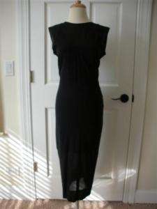 Dolce Gabbana Black See Thru Dress w LaPerla Slip Dress  